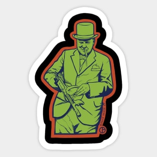 Winston Churchill Sticker